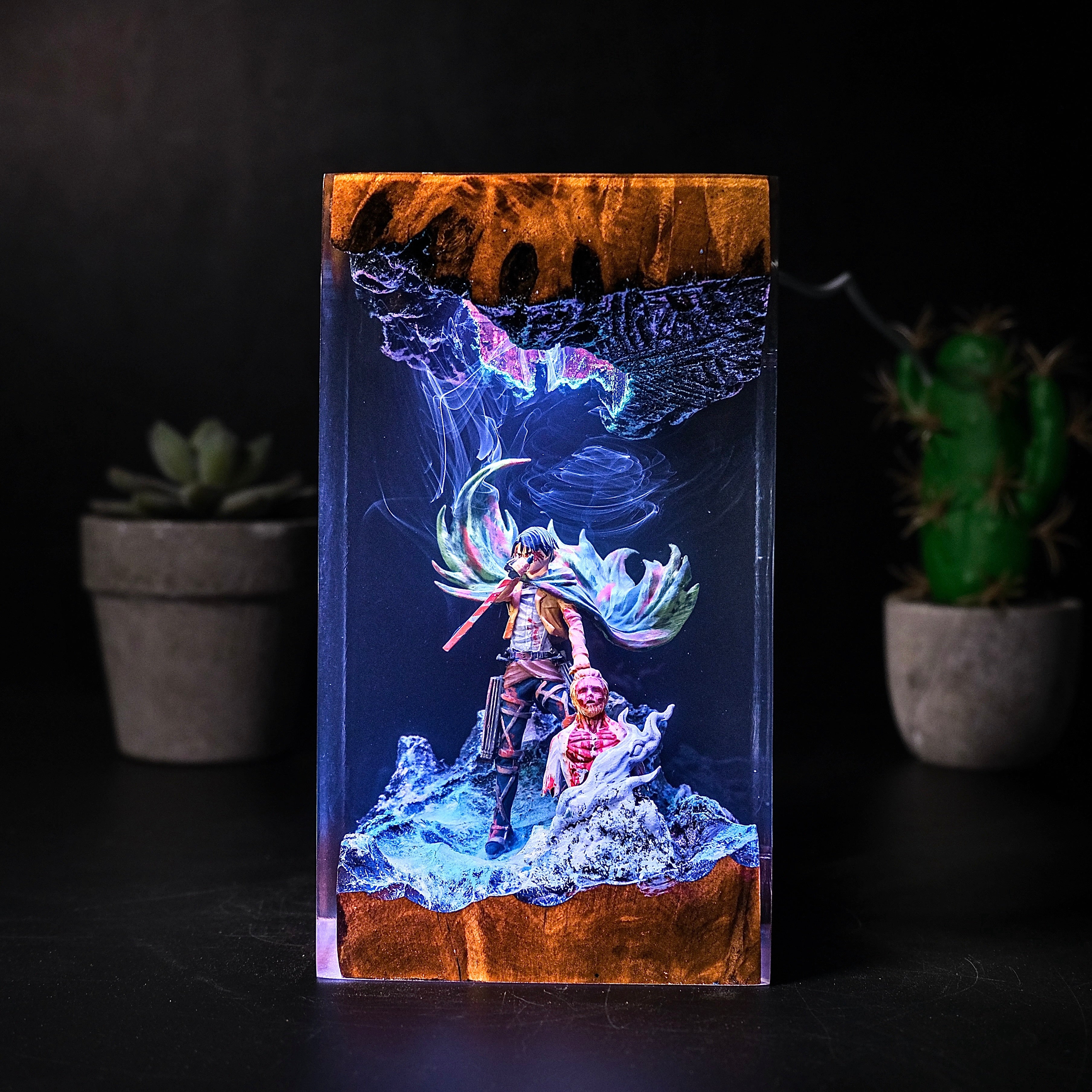 Levi AOT Resin lamp