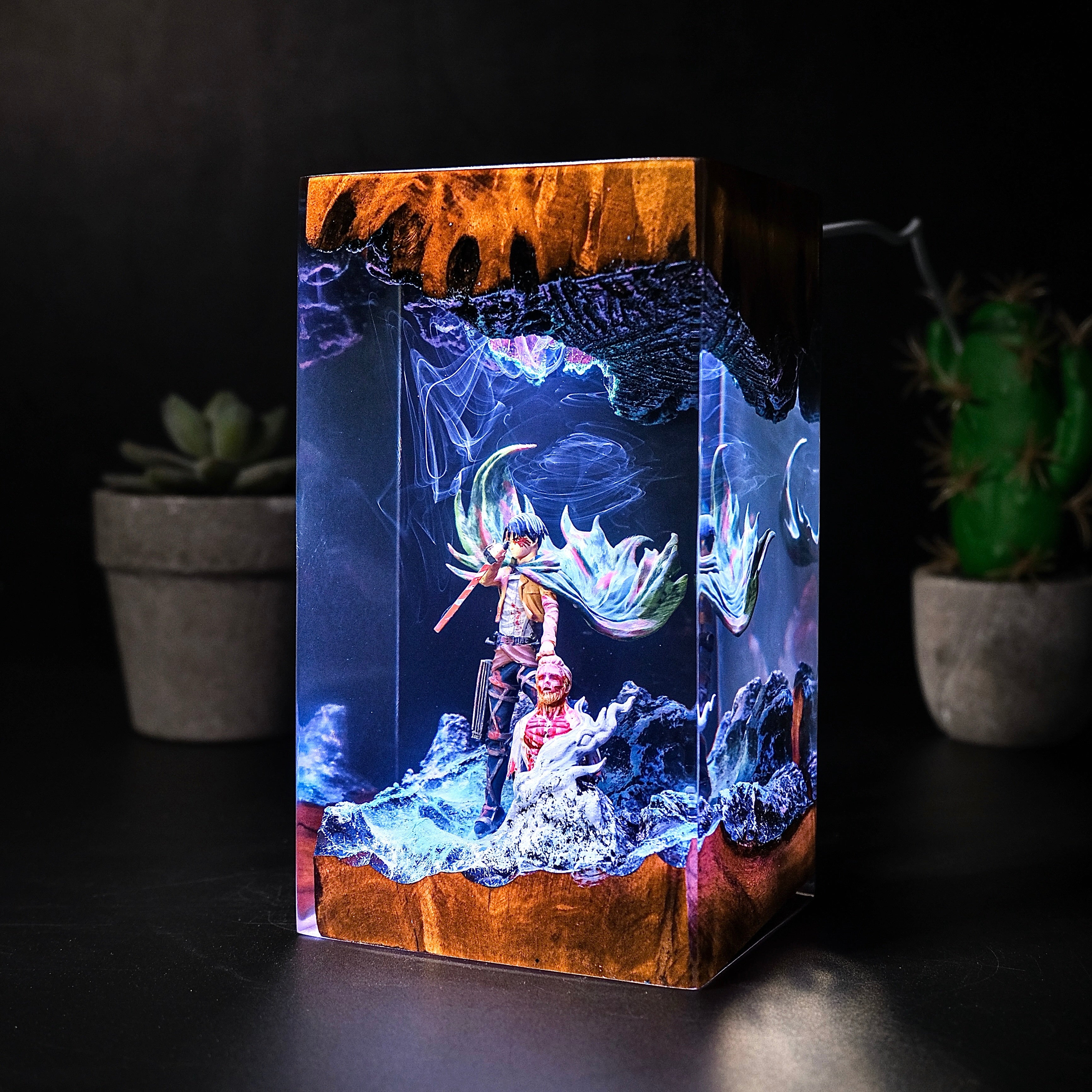 Levi AOT Resin lamp