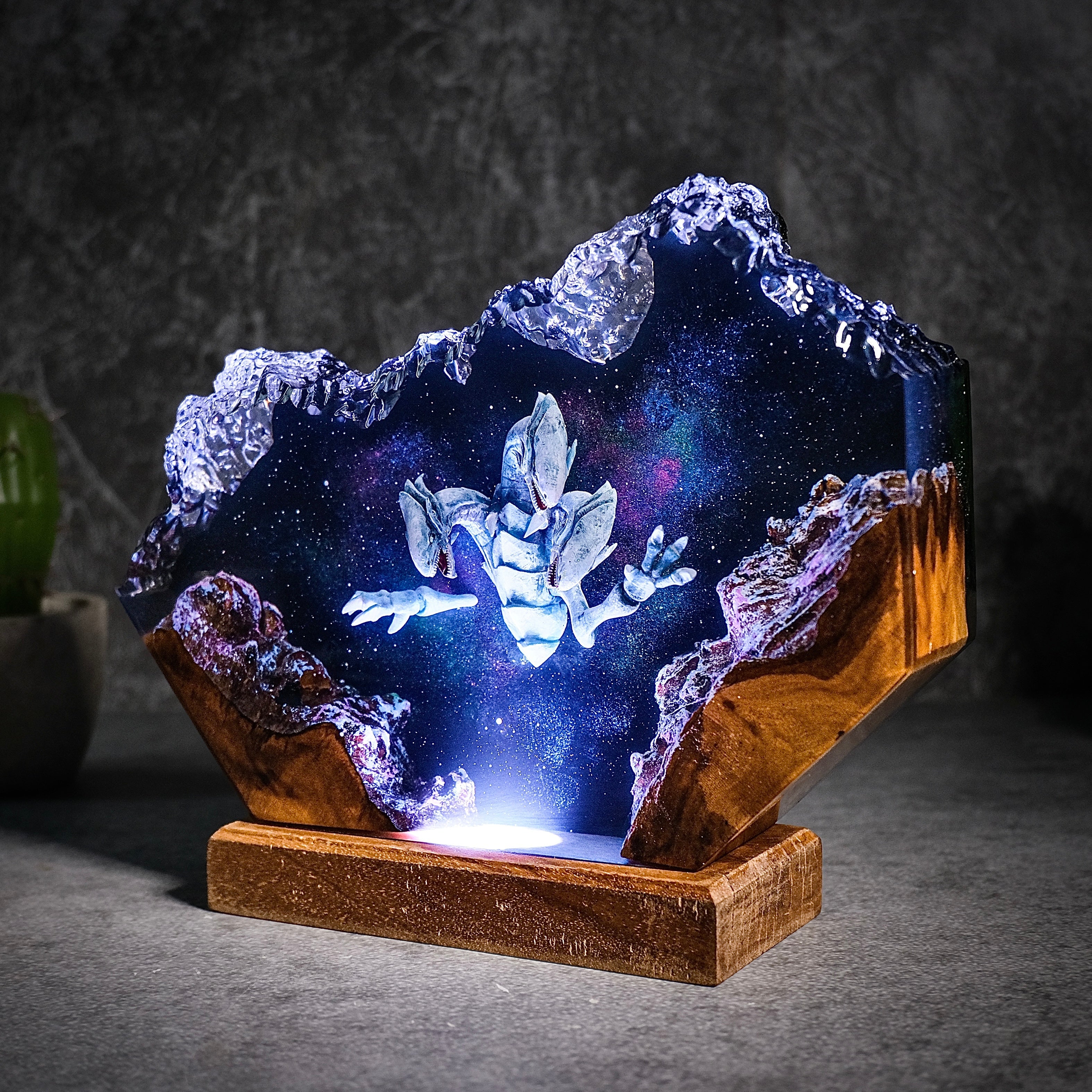 Blue Eyes Ultimate Dragon Resin lamp