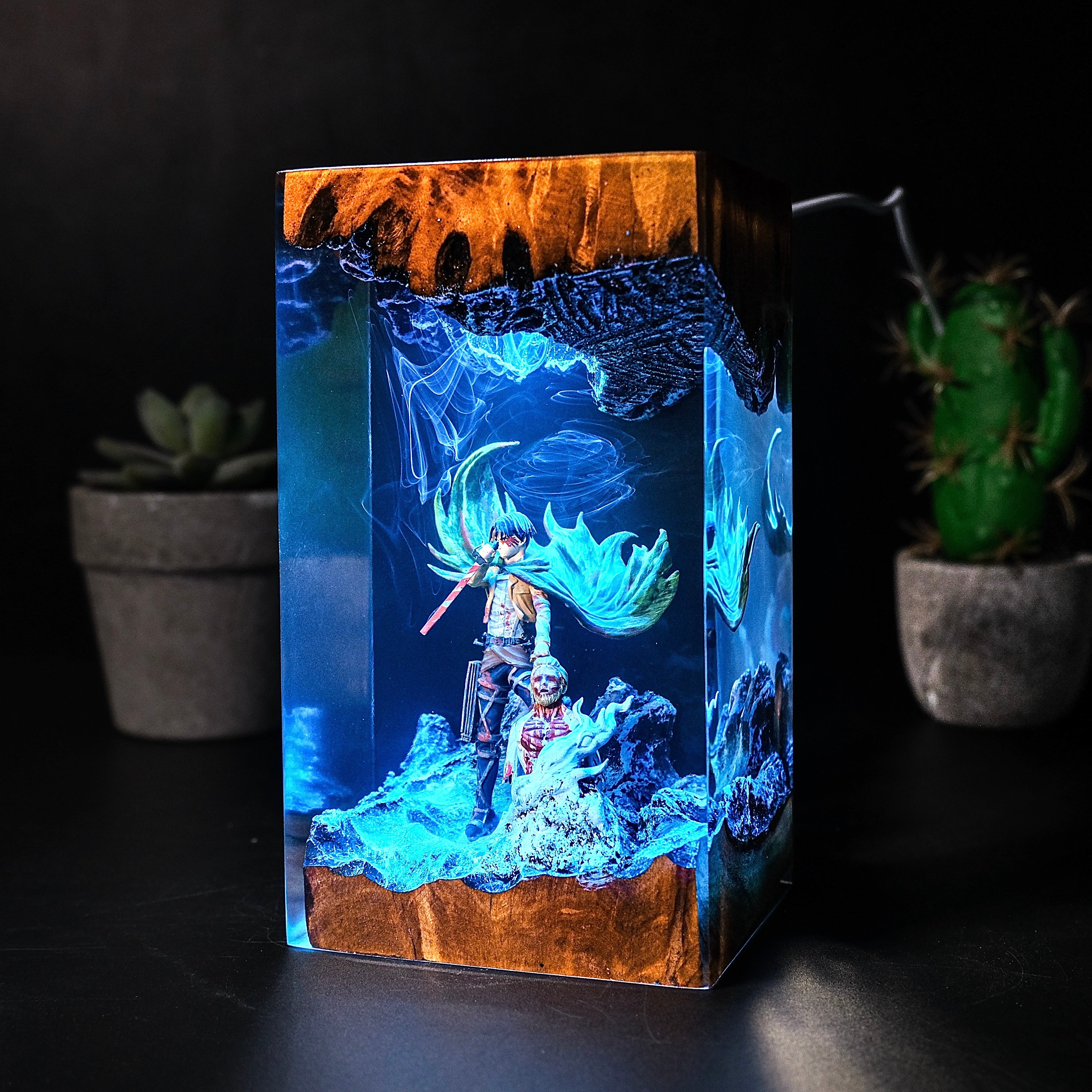 Levi AOT Resin lamp