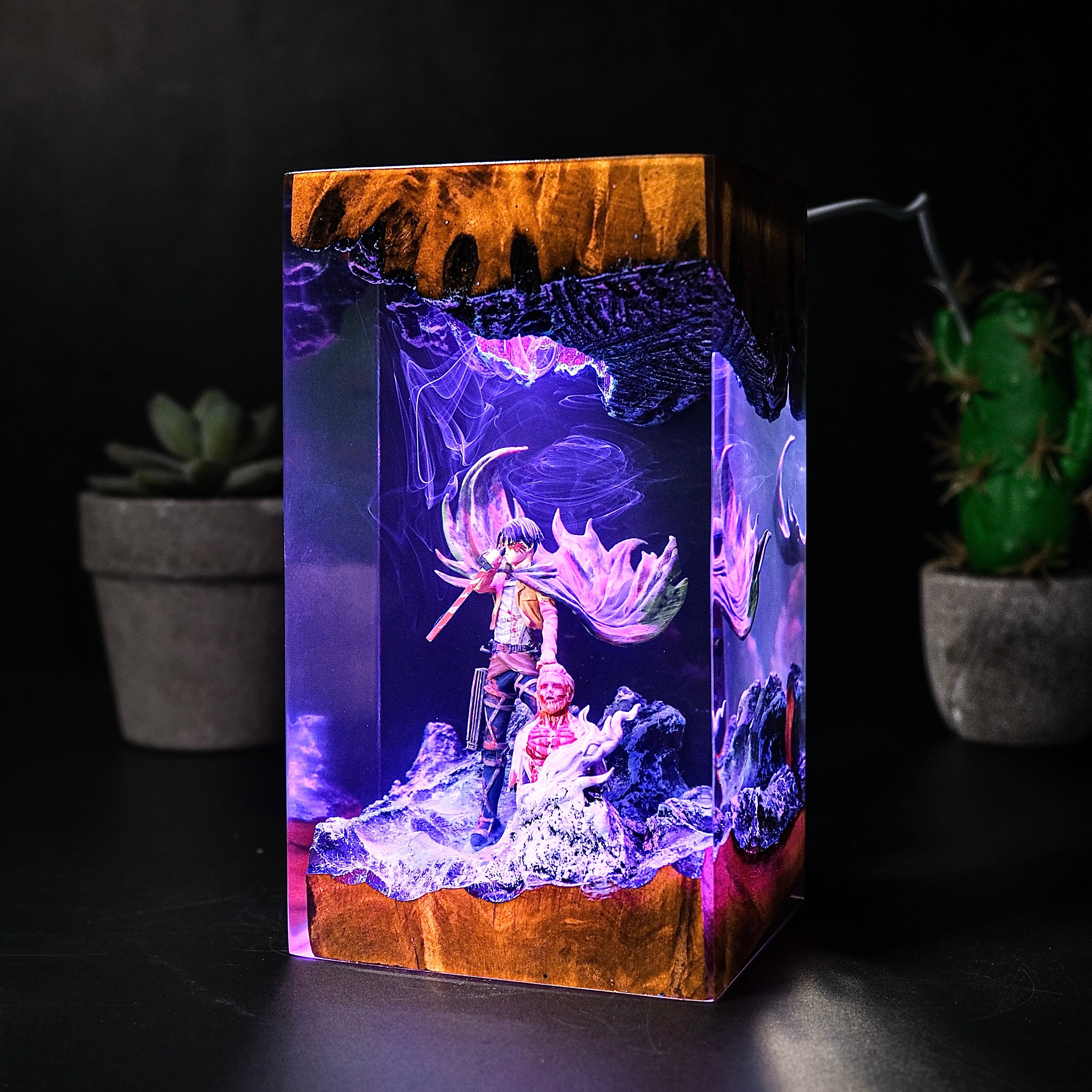 Levi AOT Resin lamp