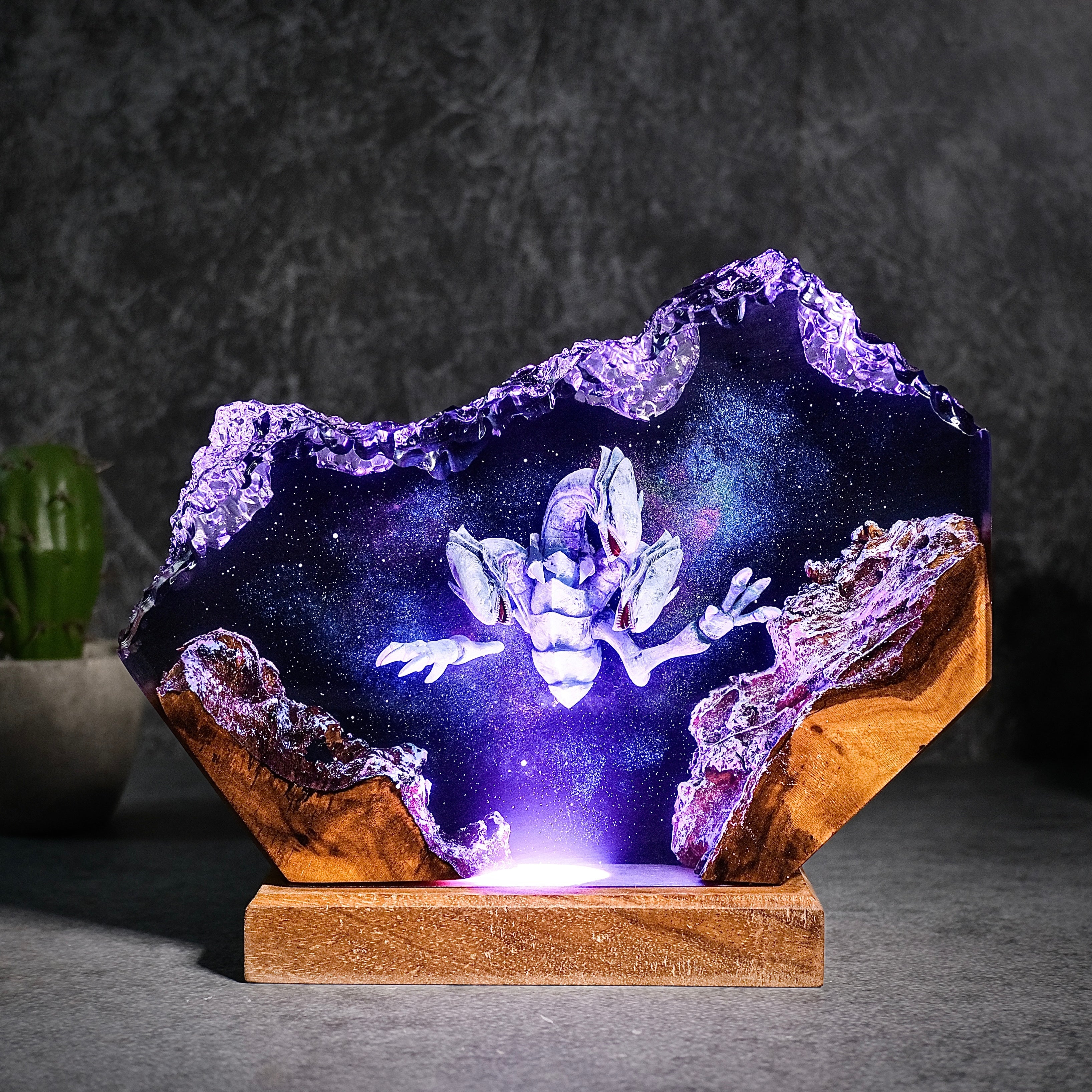 Blue Eyes Ultimate Dragon Resin lamp