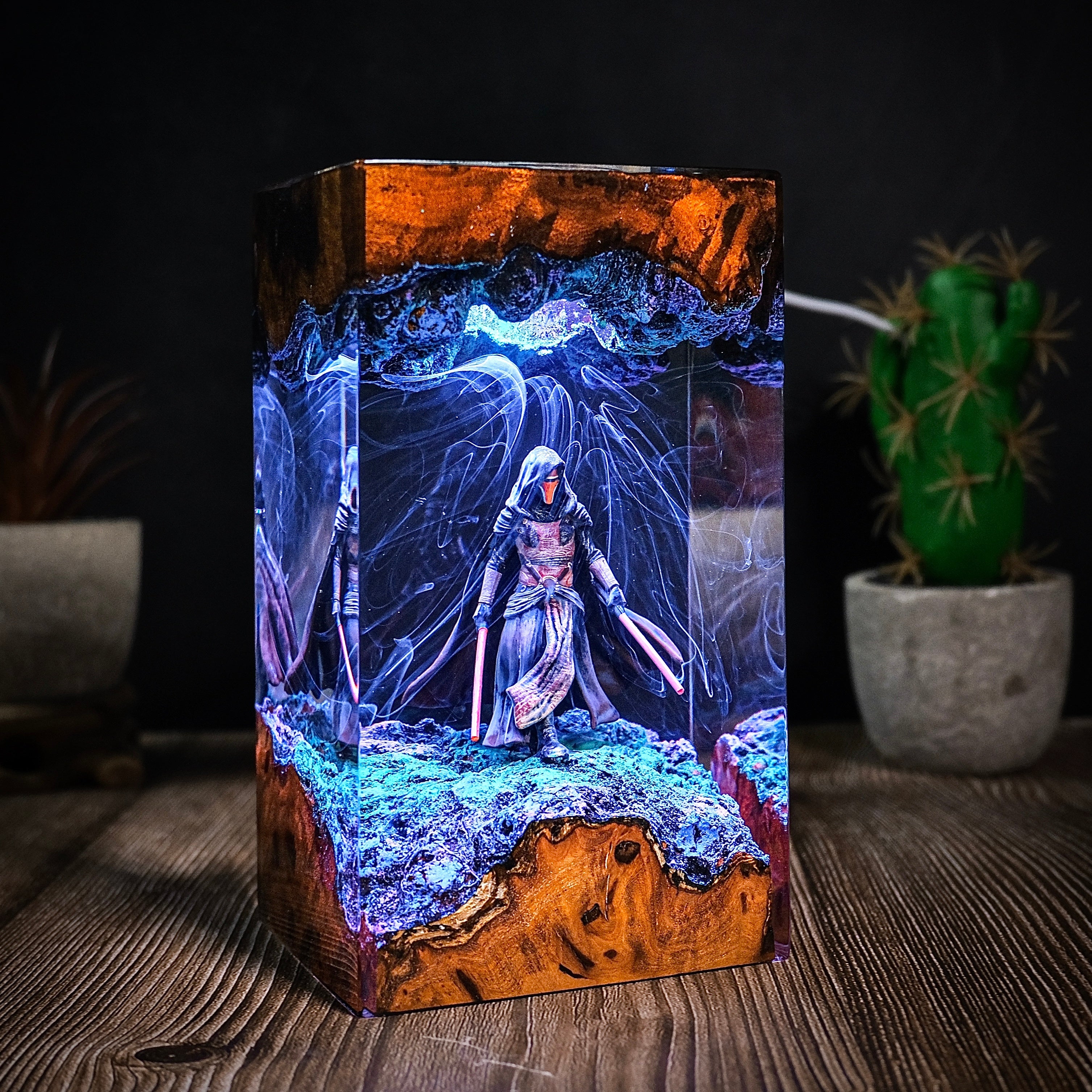 Darth Reavan Resin lamp