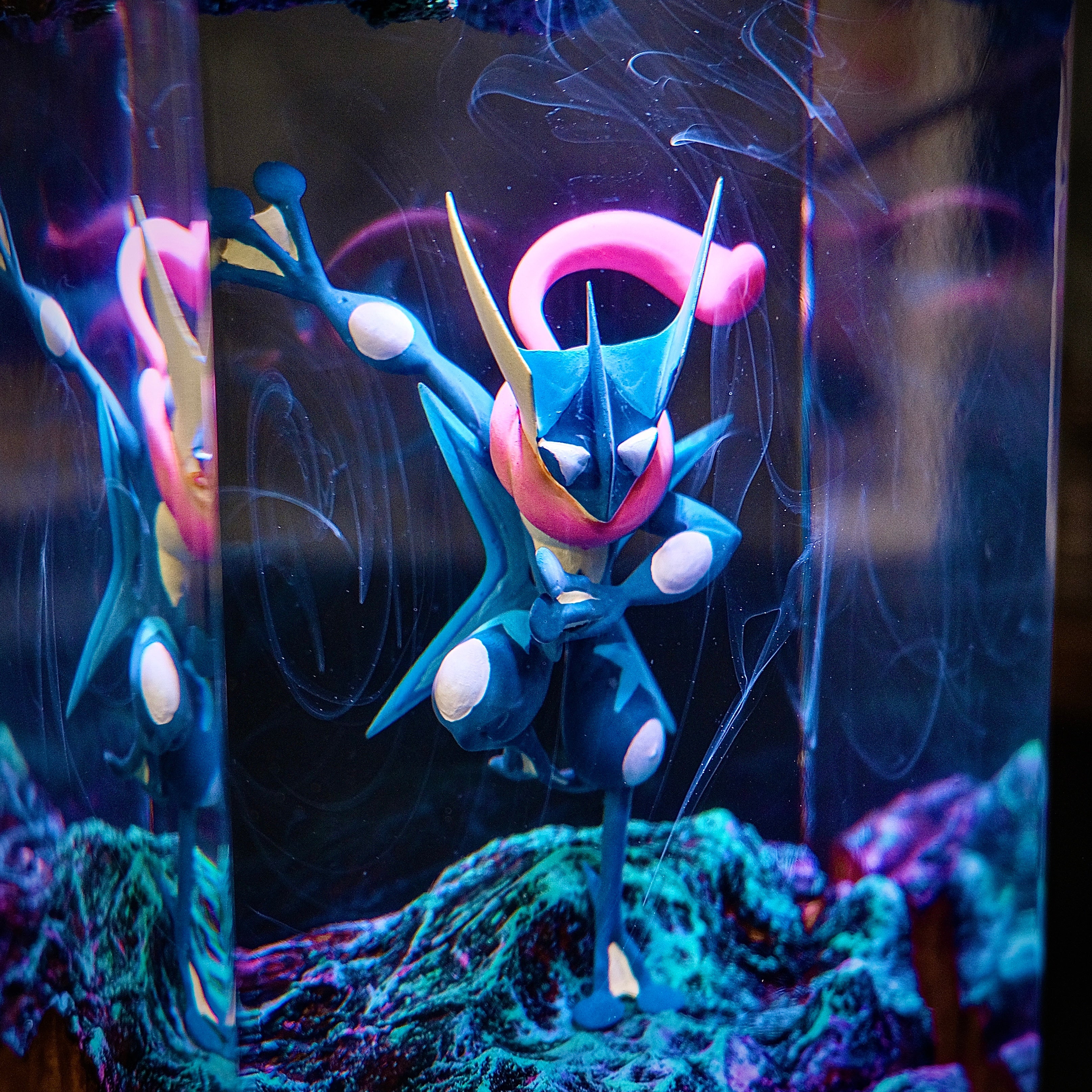 Greninja Pokemon Resin lamp