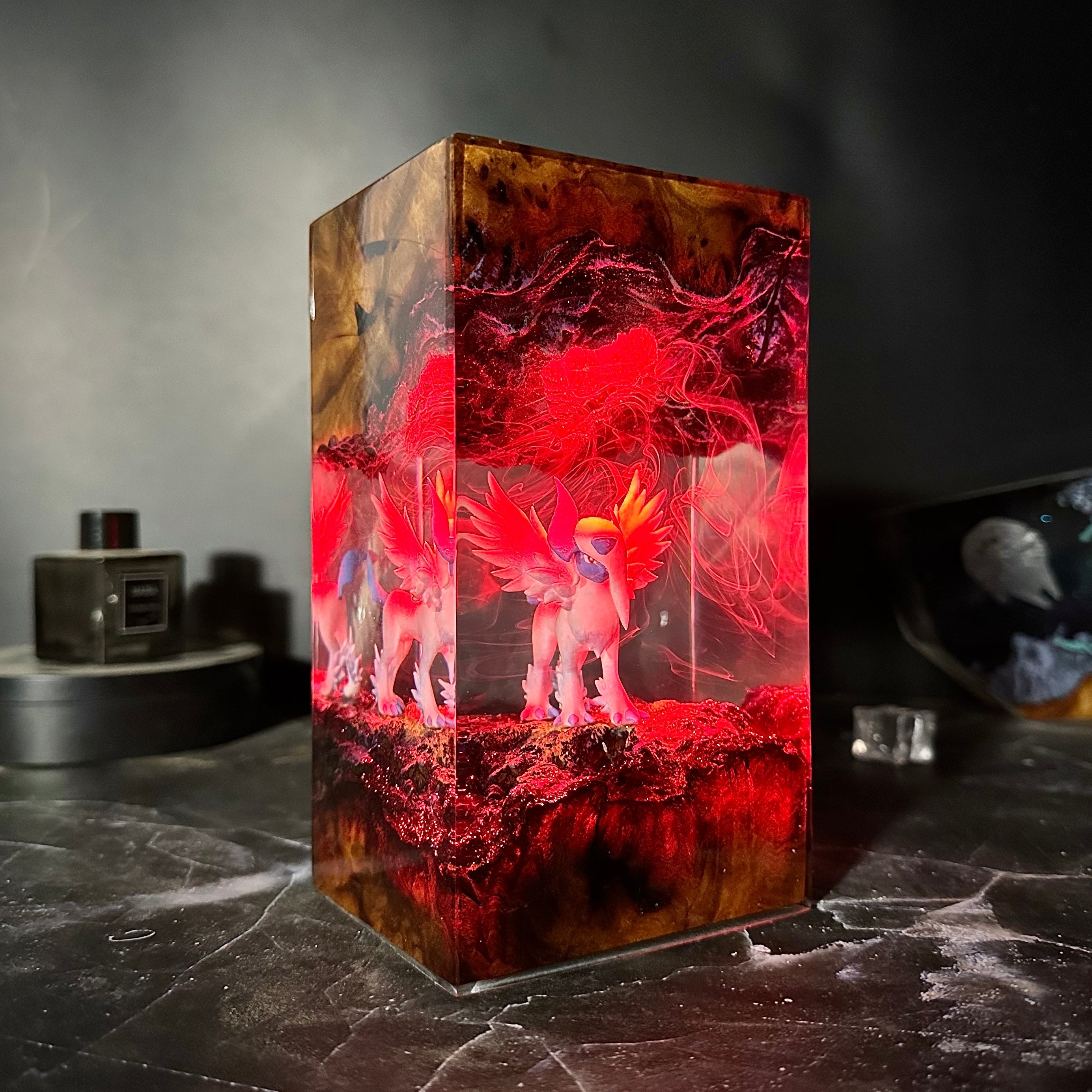 Mega Absol Pokemon Resin lamp