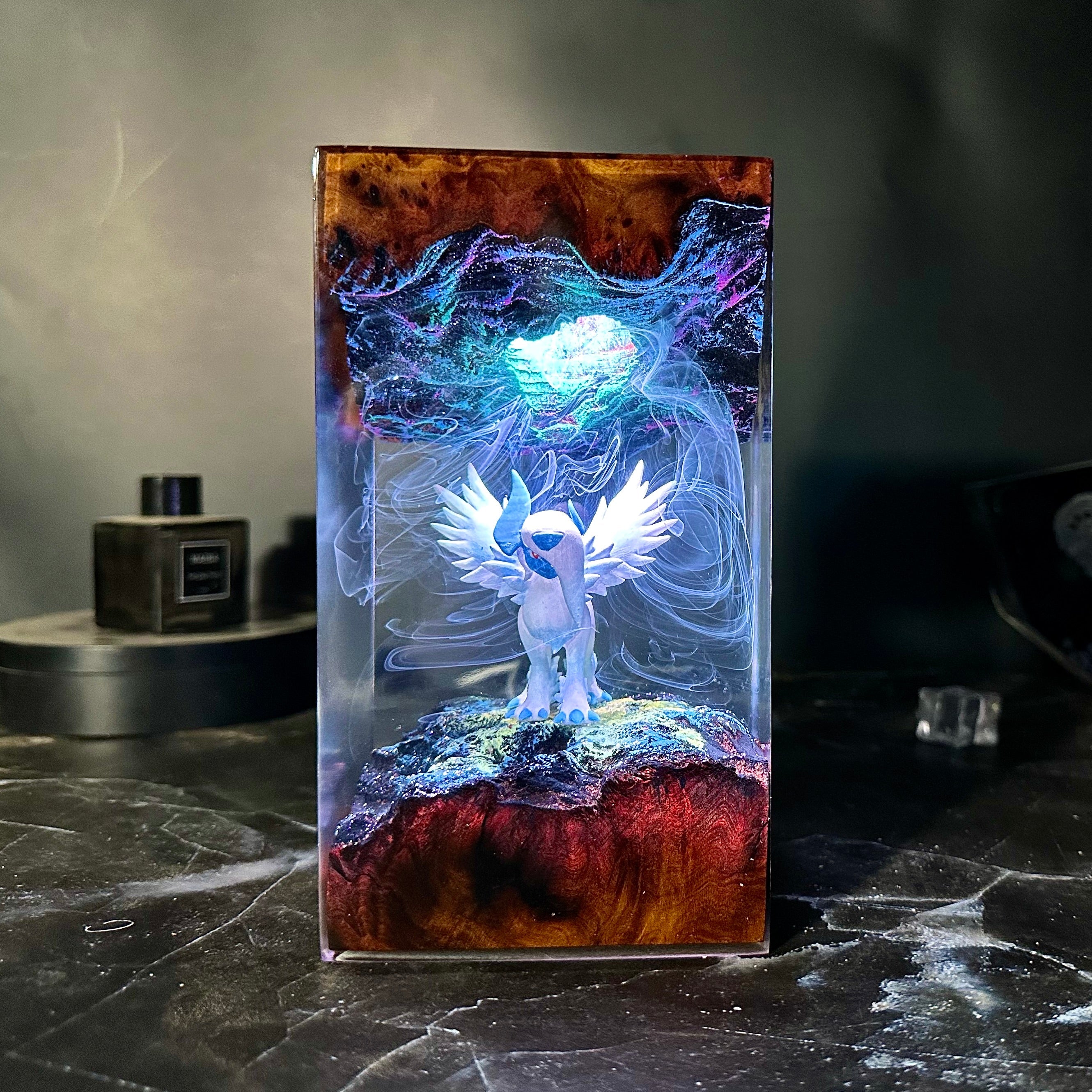 Mega Absol Pokemon Resin lamp