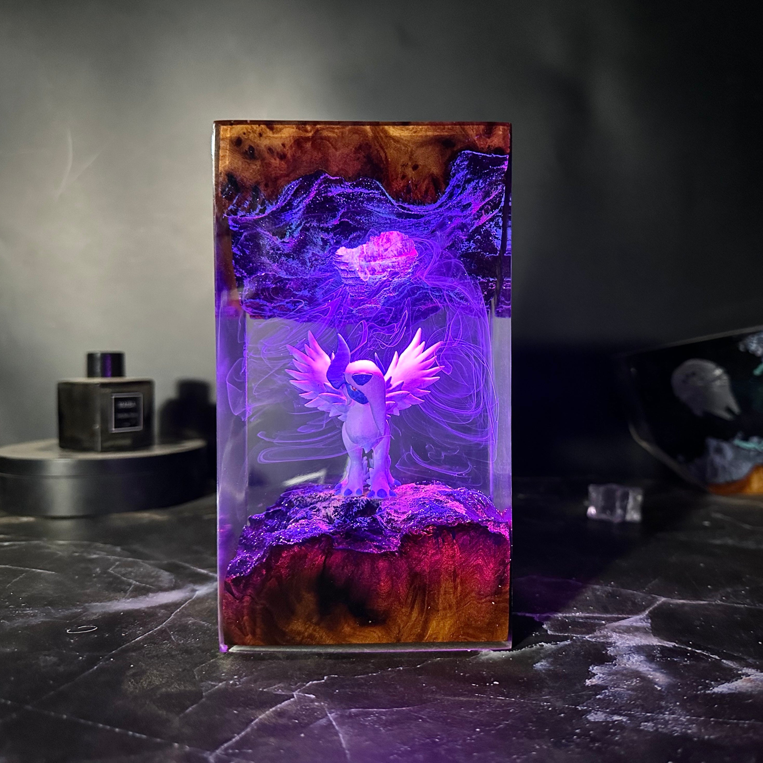 Mega Absol Pokemon Resin lamp