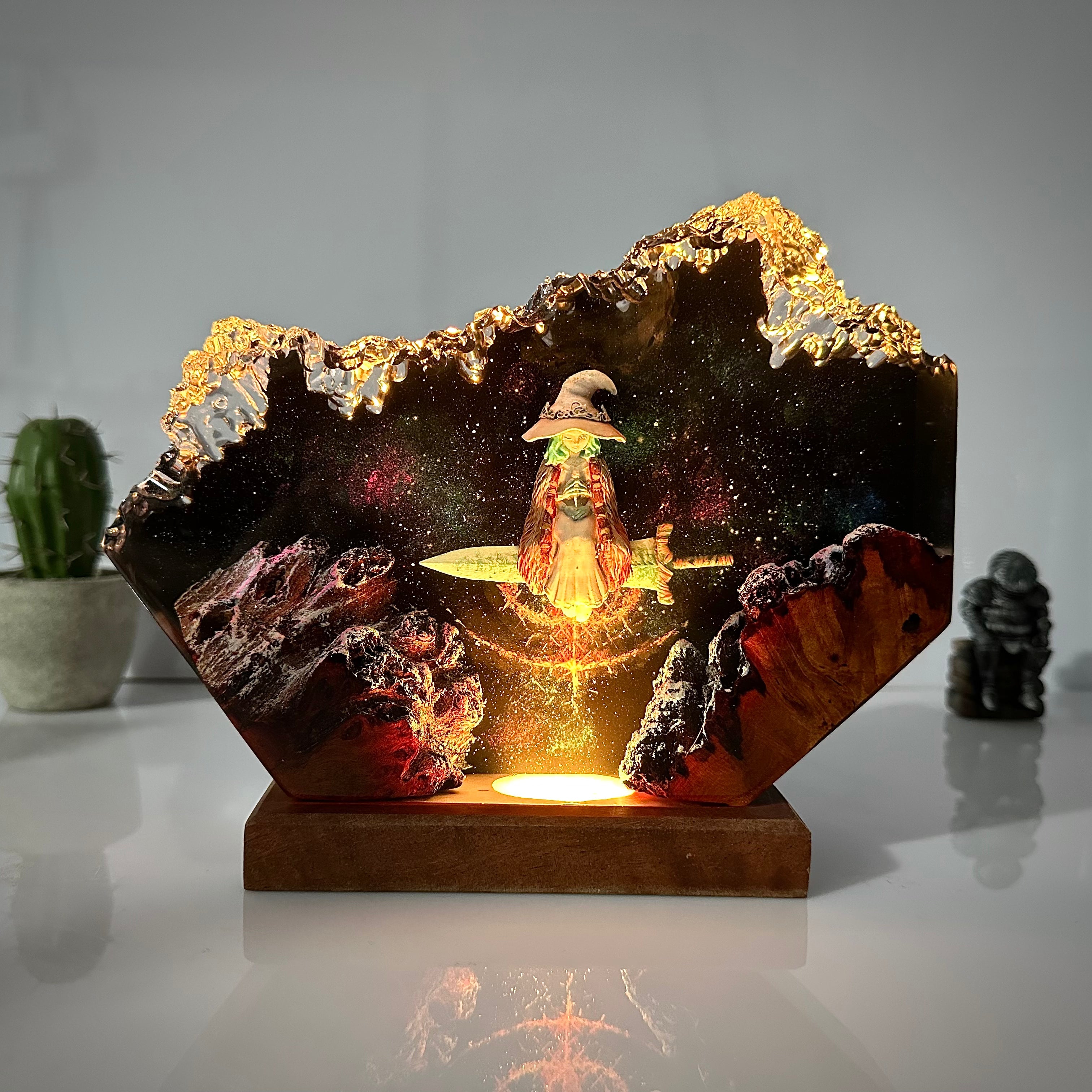 Rani Elden ring Resin lamp