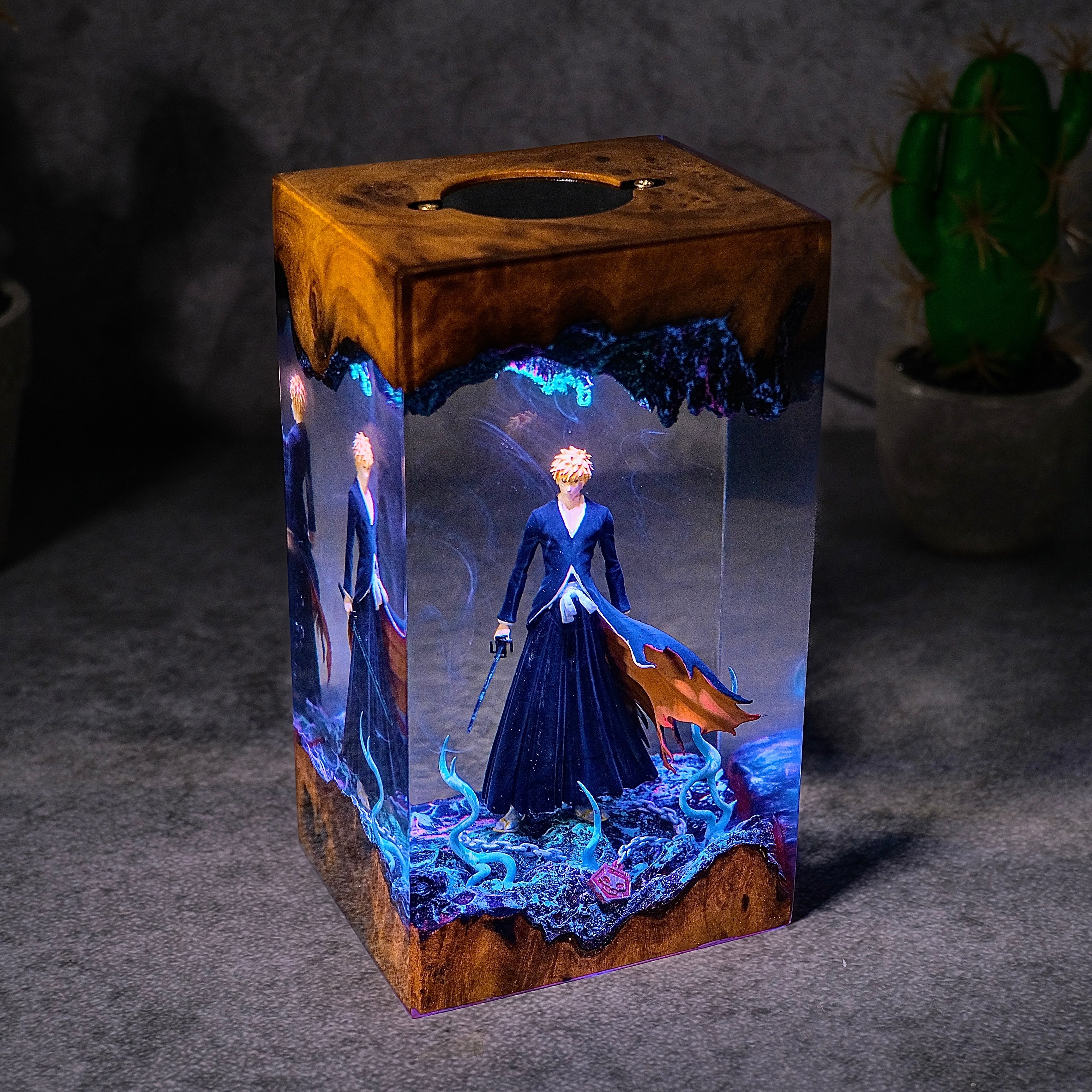 Ichigo Bleach Resin lamp