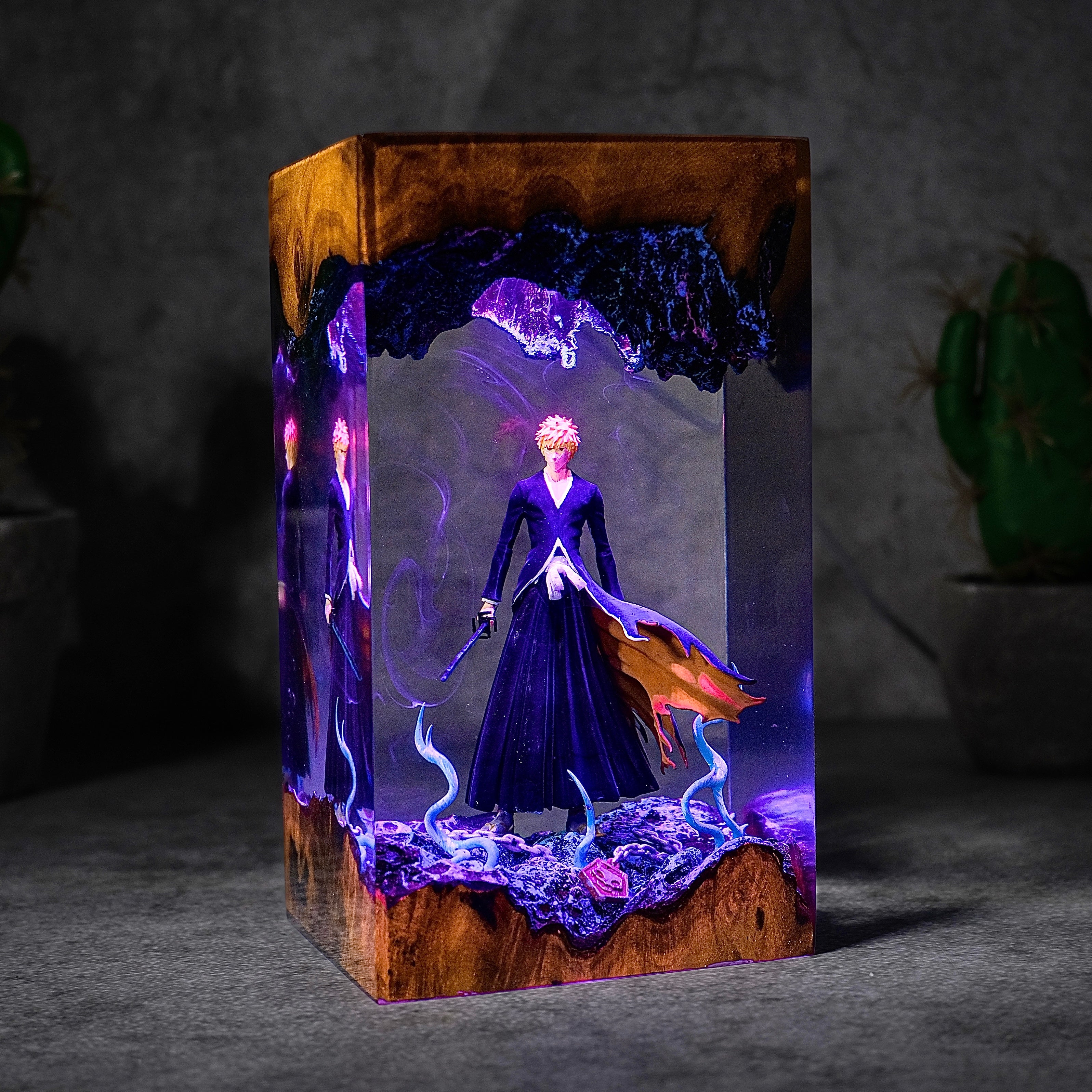 Ichigo Bleach Resin lamp