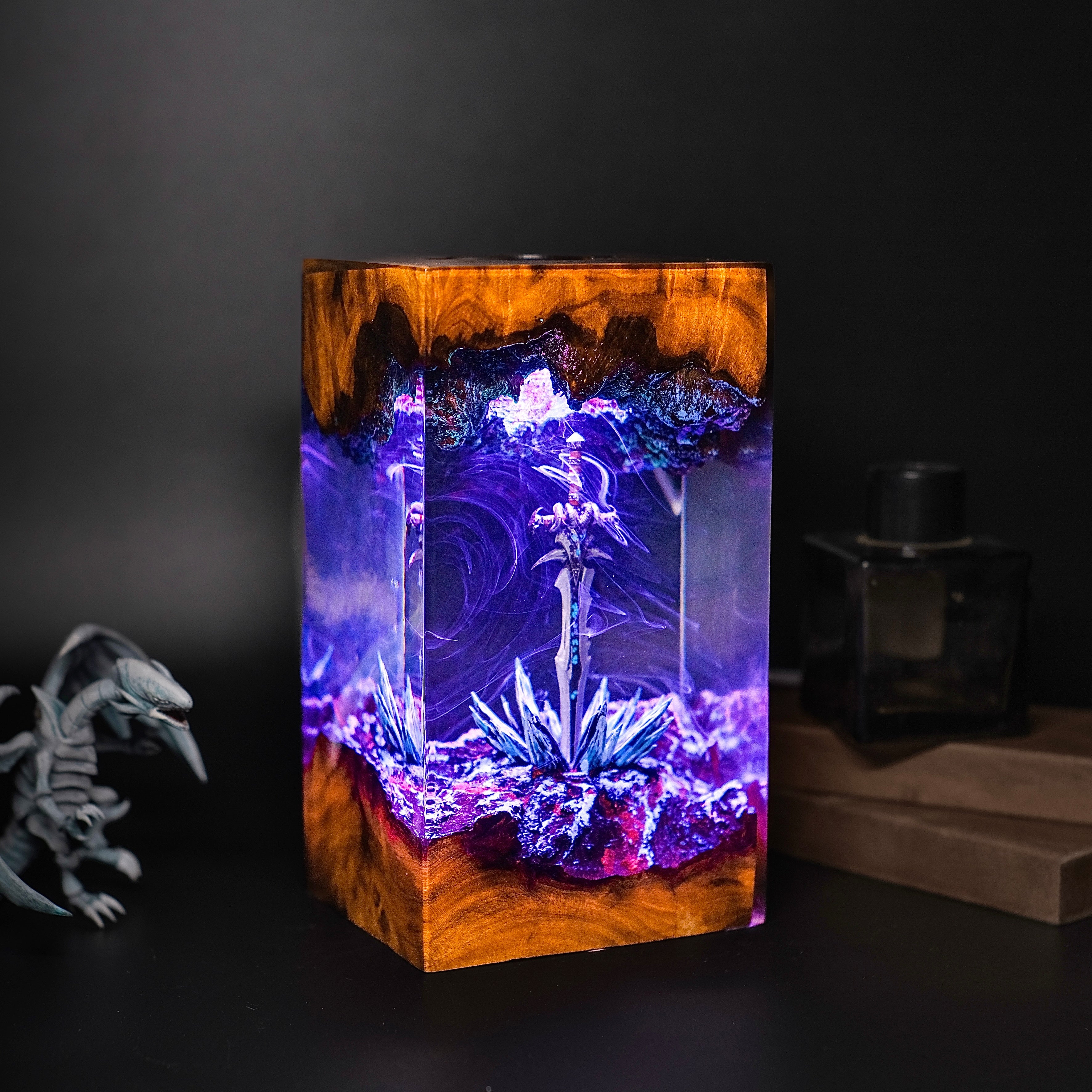 Frostmourne World of Warcraft Resin Lamp