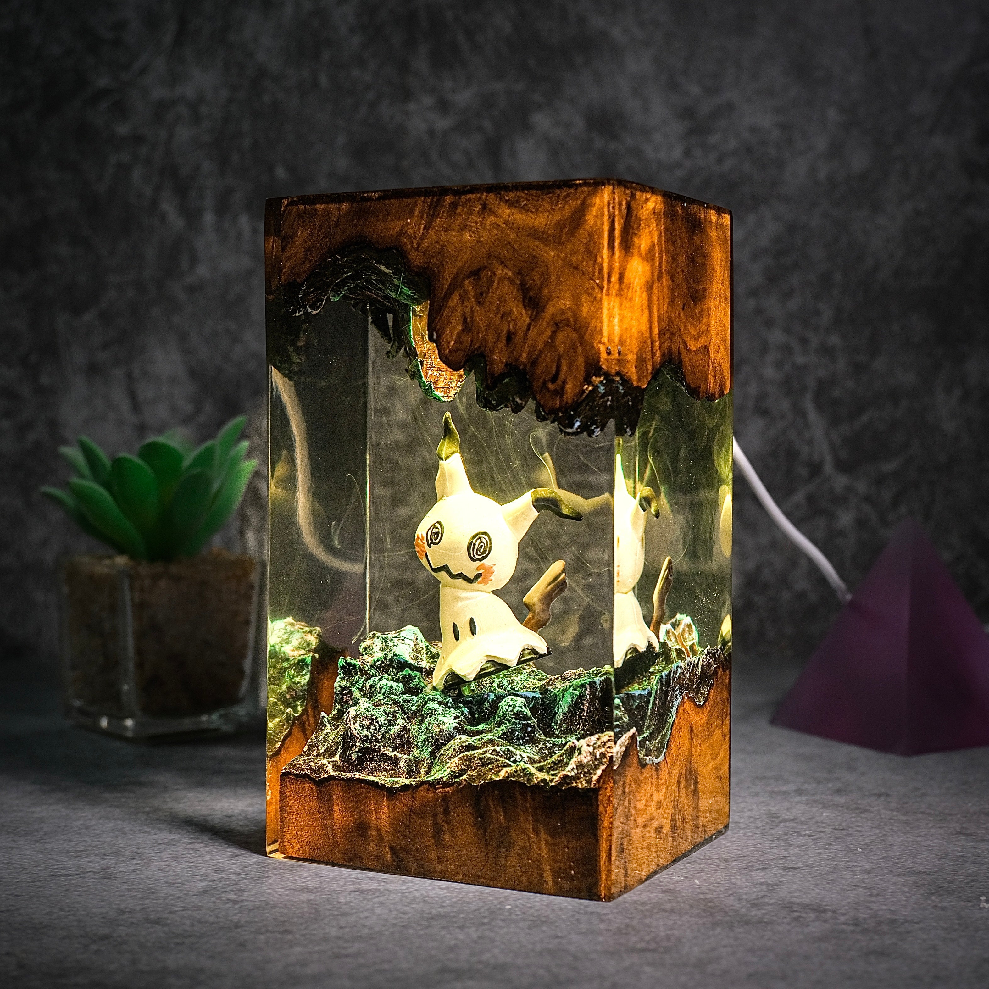 Mimikyu Pokemon Resin lamp