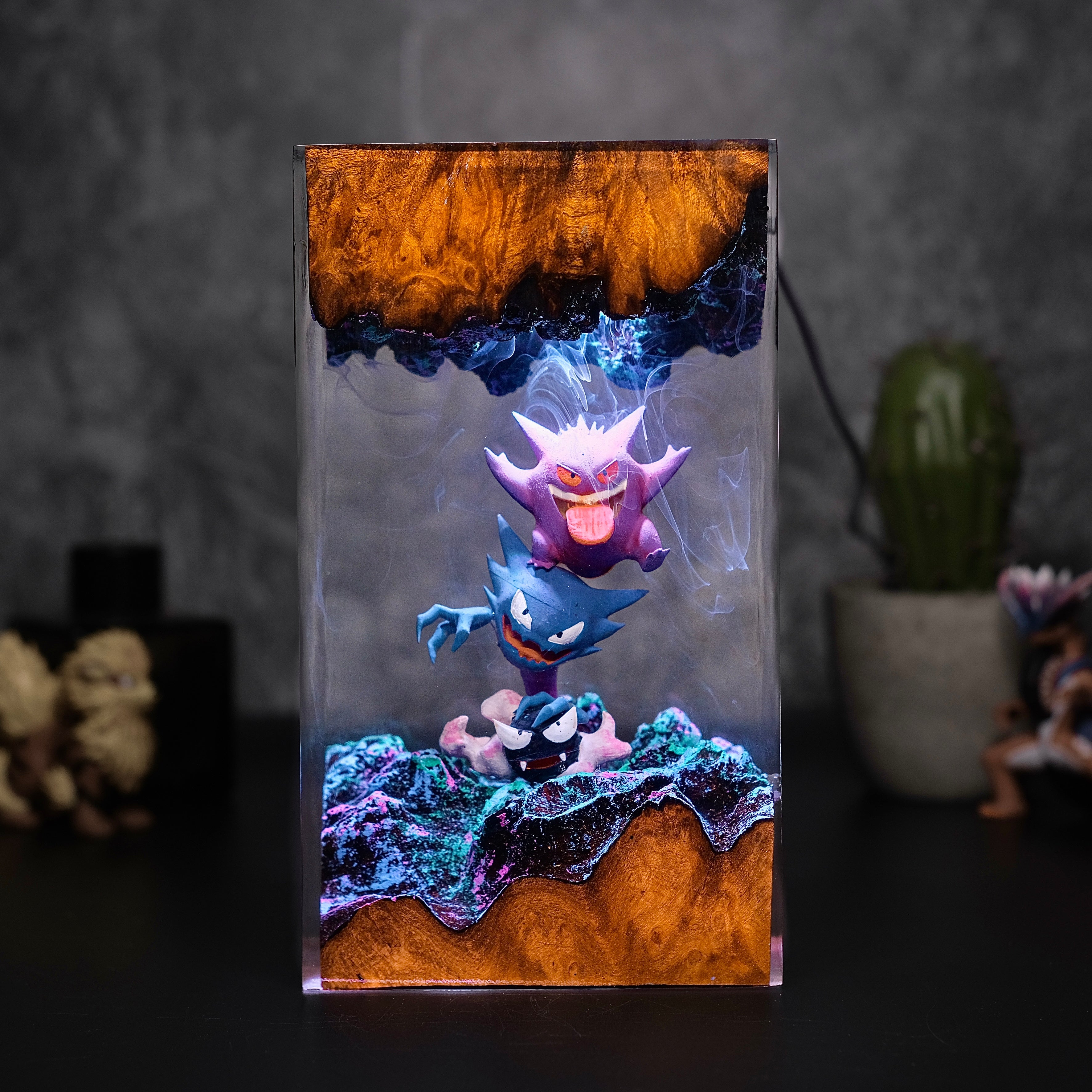 Gengar Pokemon Resin lamp