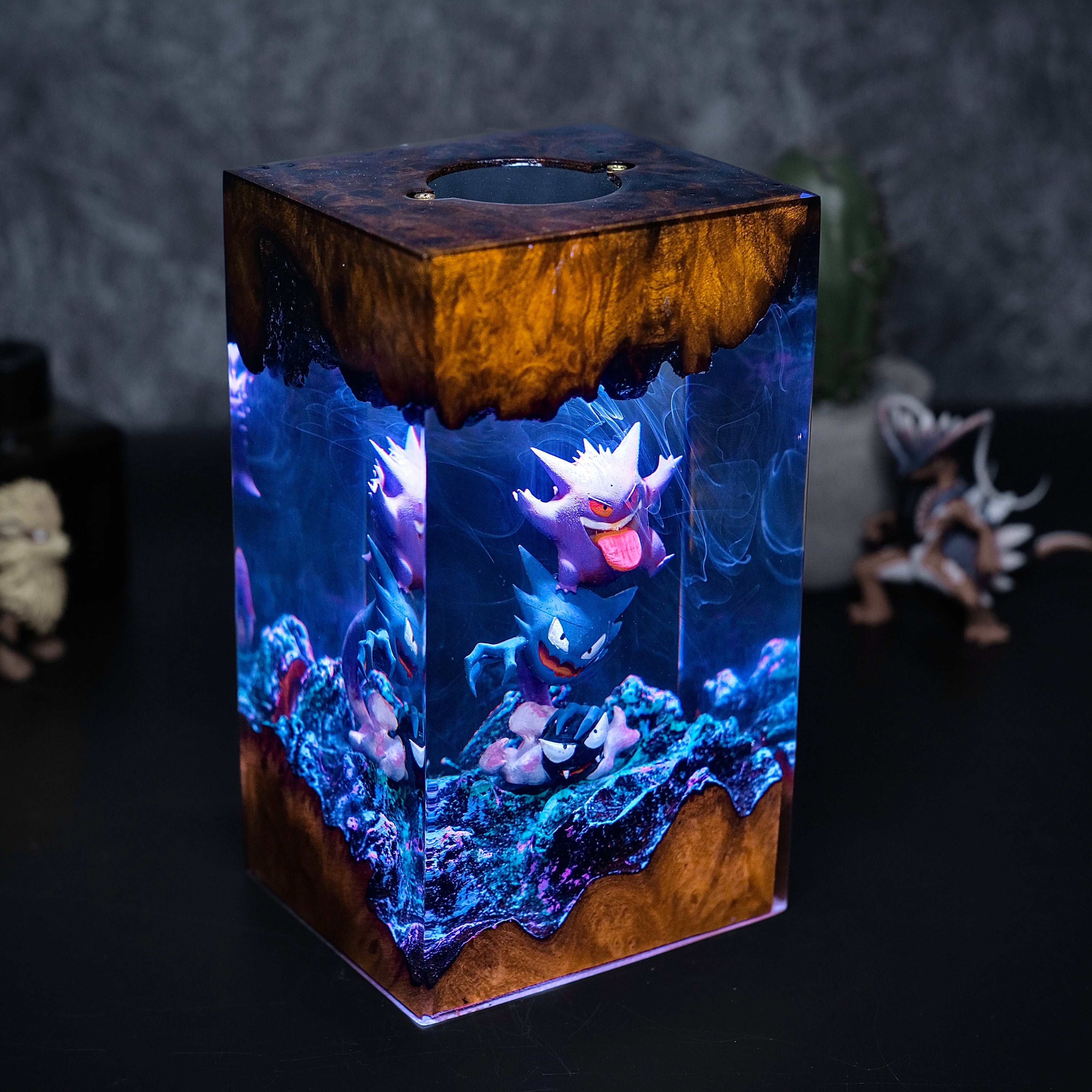 Gengar Pokemon Resin lamp