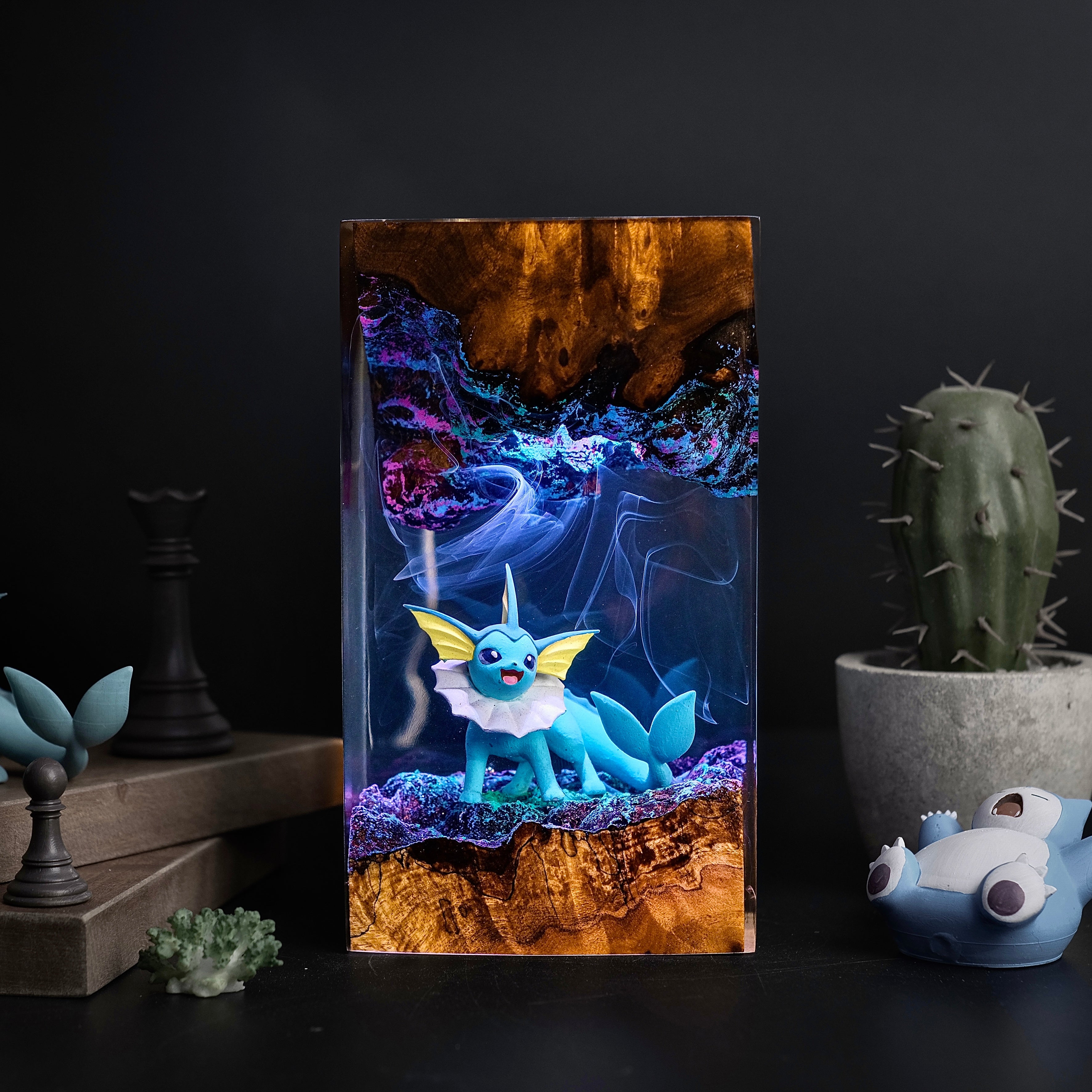 Vaporeon Pokemon Resin lamp