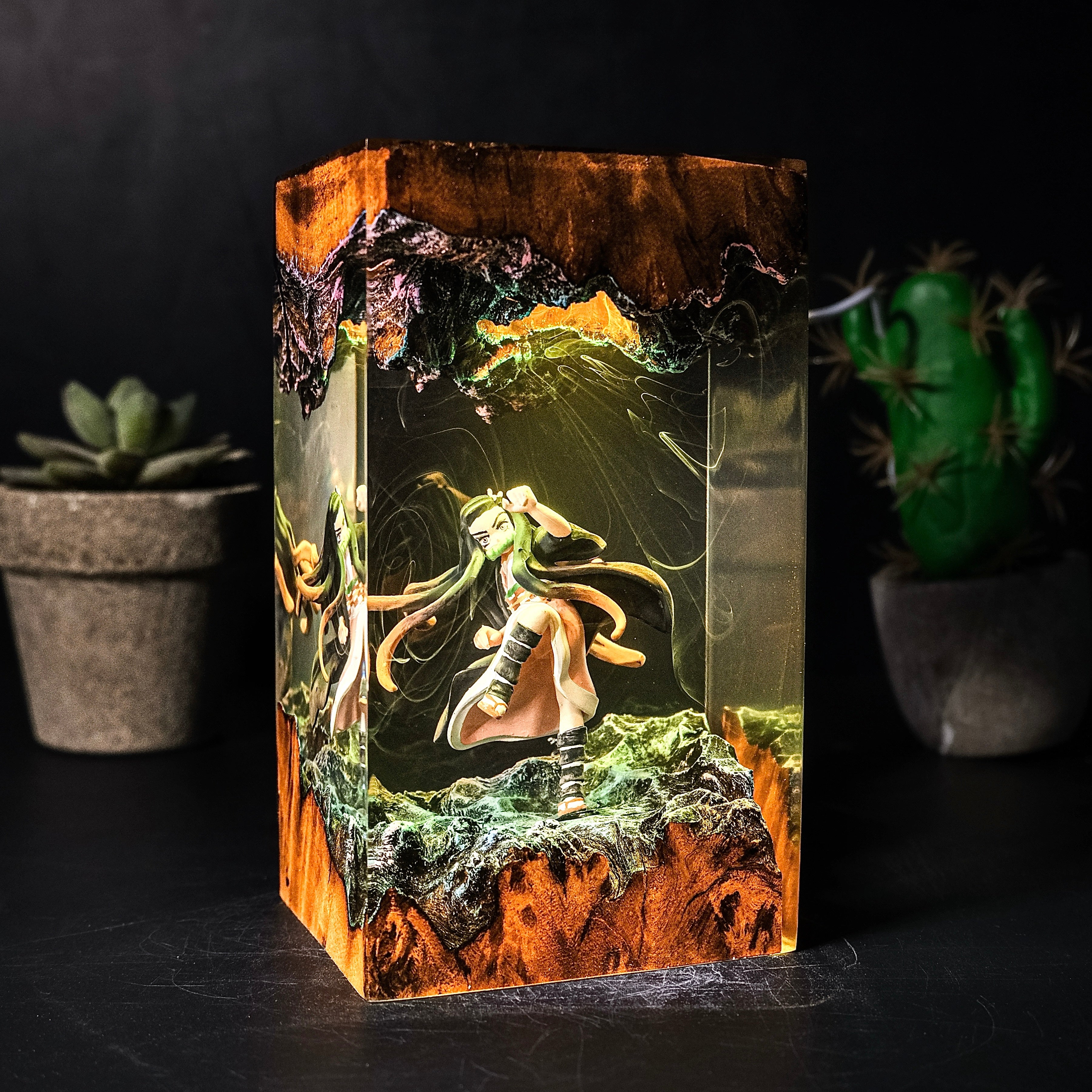 Nezuko Resin lamp