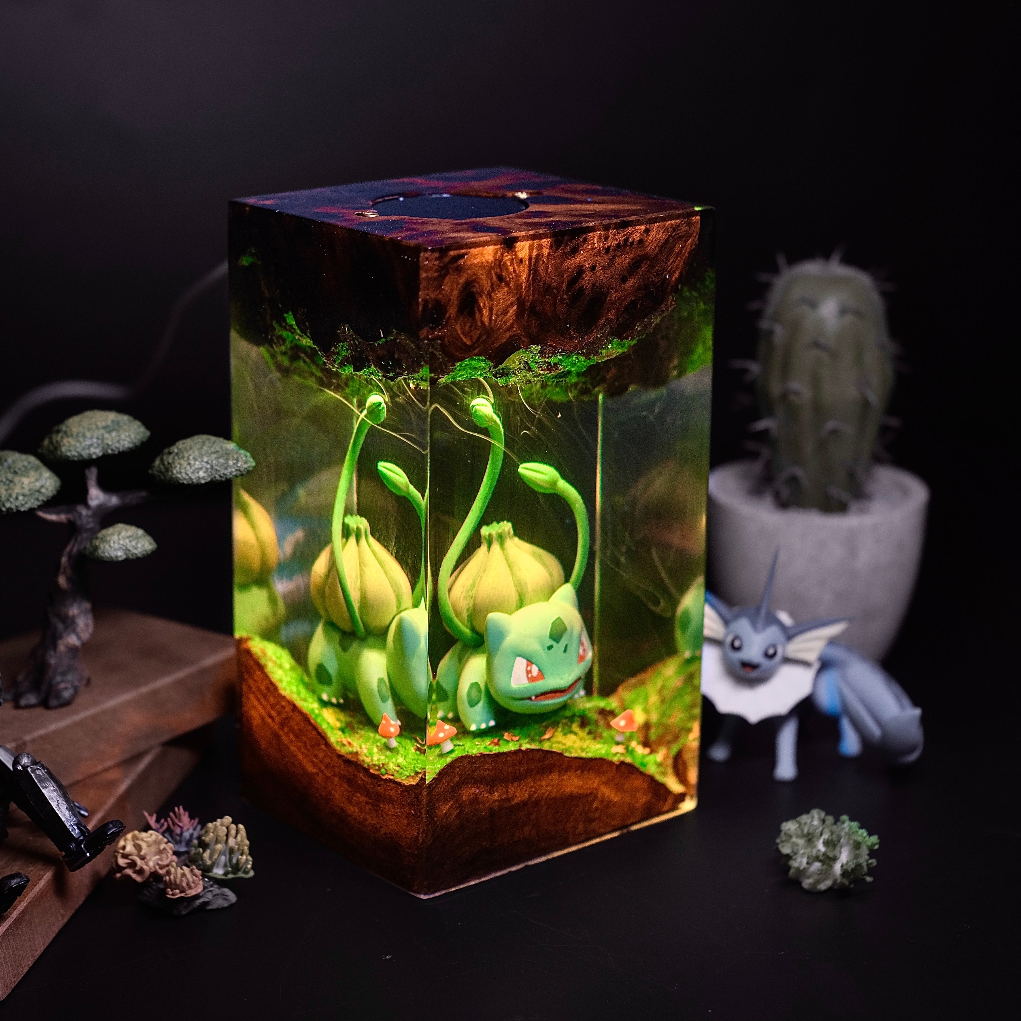 Bulbasaur Pokemon Resin lamp