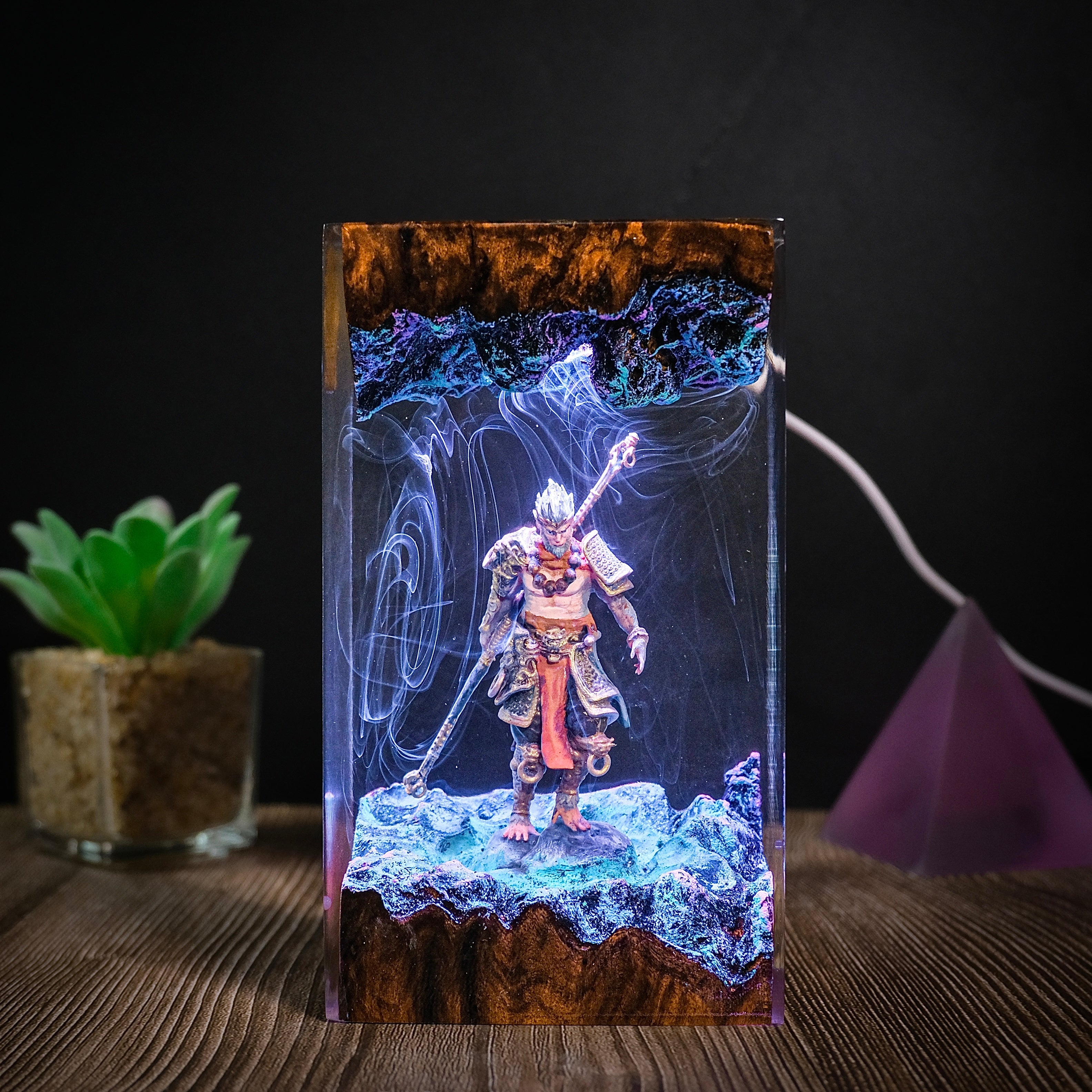 A Black Myth Wukong Resin lamp