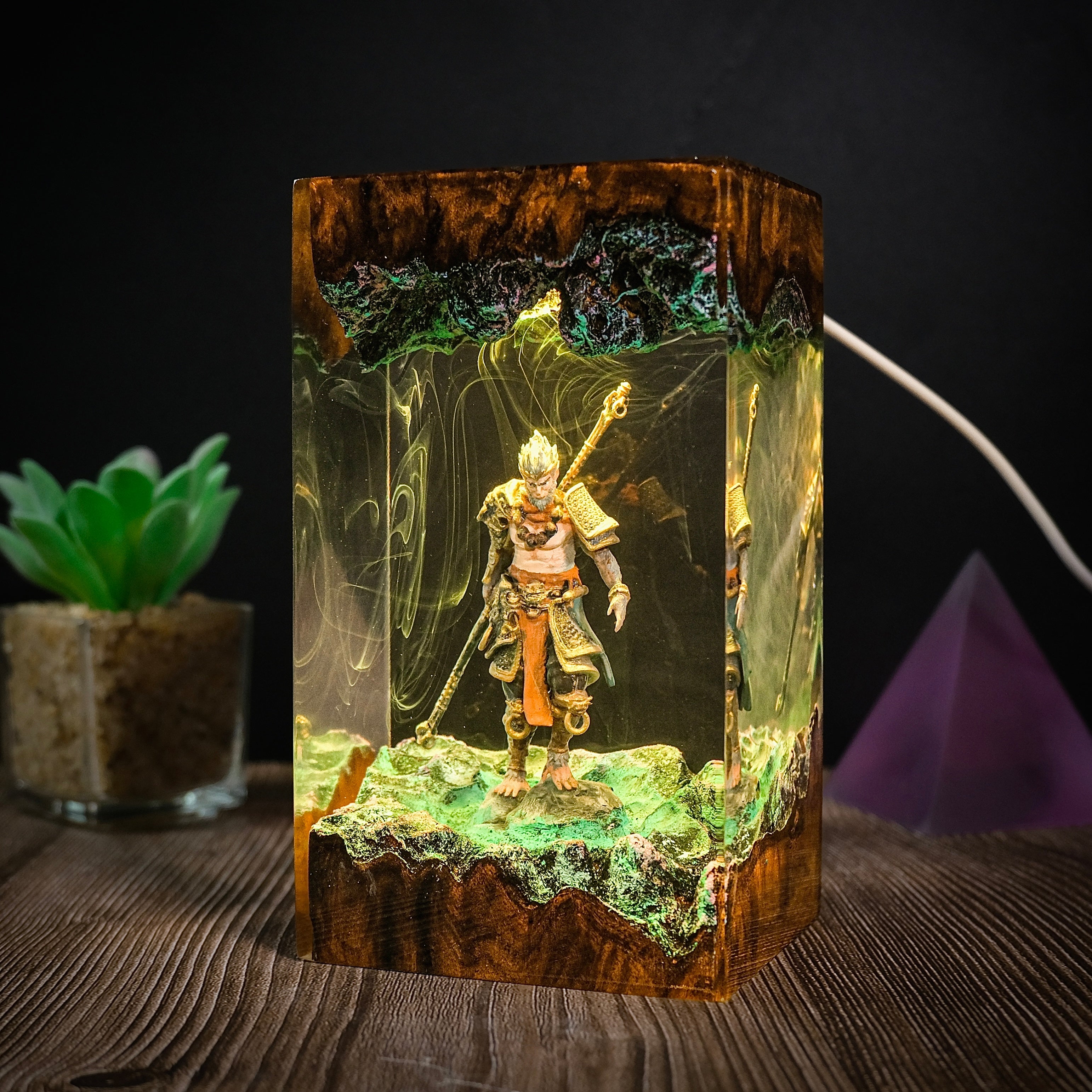 A Black Myth Wukong Resin lamp